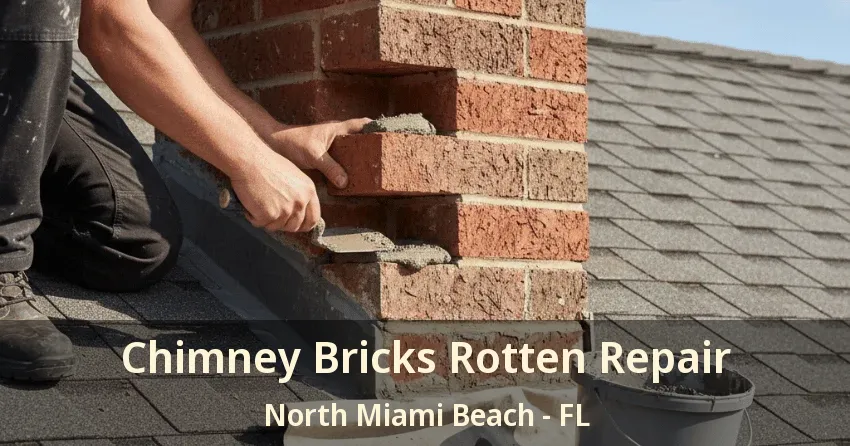 Chimney Bricks Rotten Repair North Miami Beach - FL