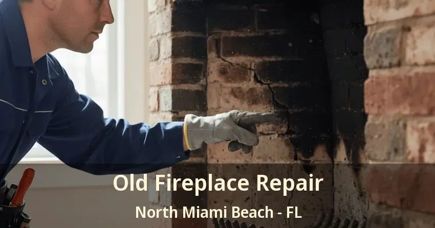 Old Fireplace Repair North Miami Beach - FL