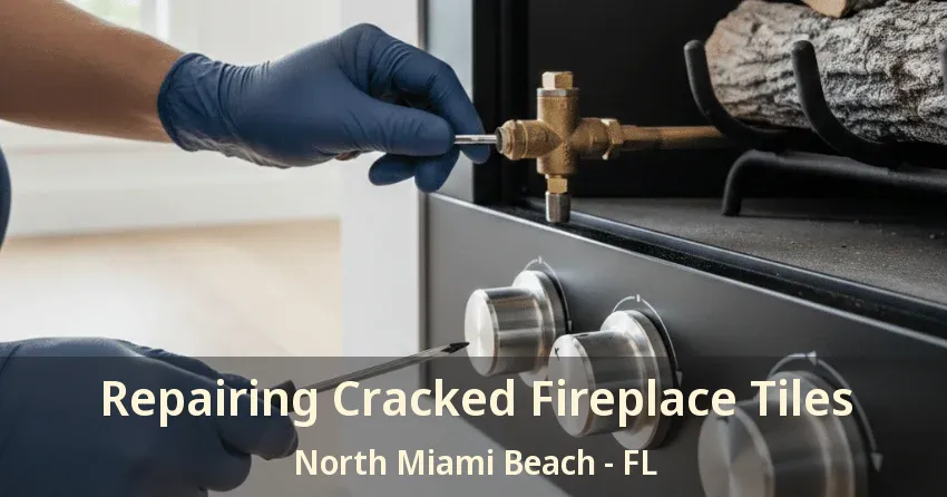 Repairing Cracked Fireplace Tiles North Miami Beach - FL